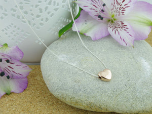 Jewellery by Linda Rose Heart Sterling Silver Necklace